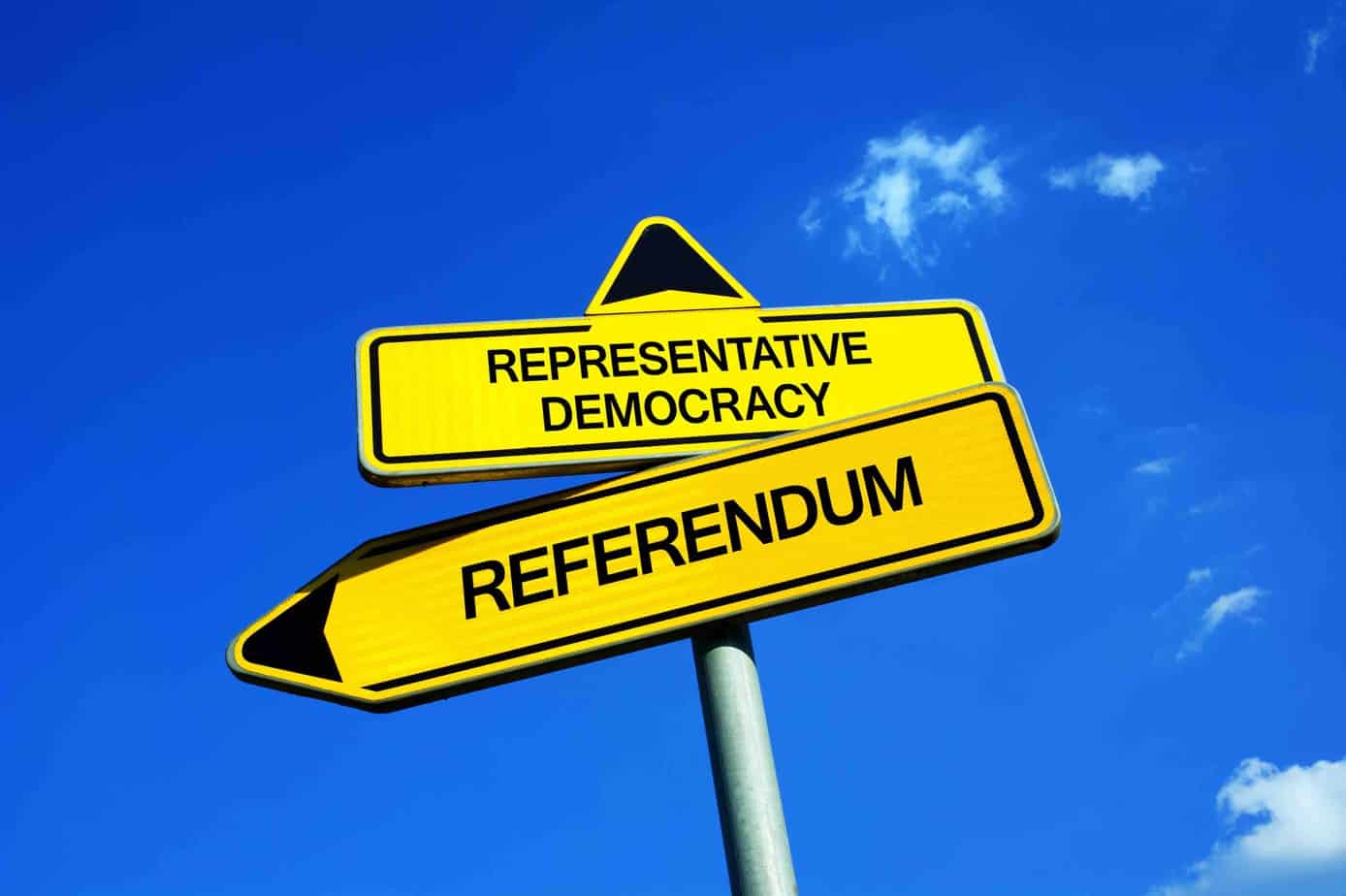 Direct democracy to empower parliamentarism and public discourse