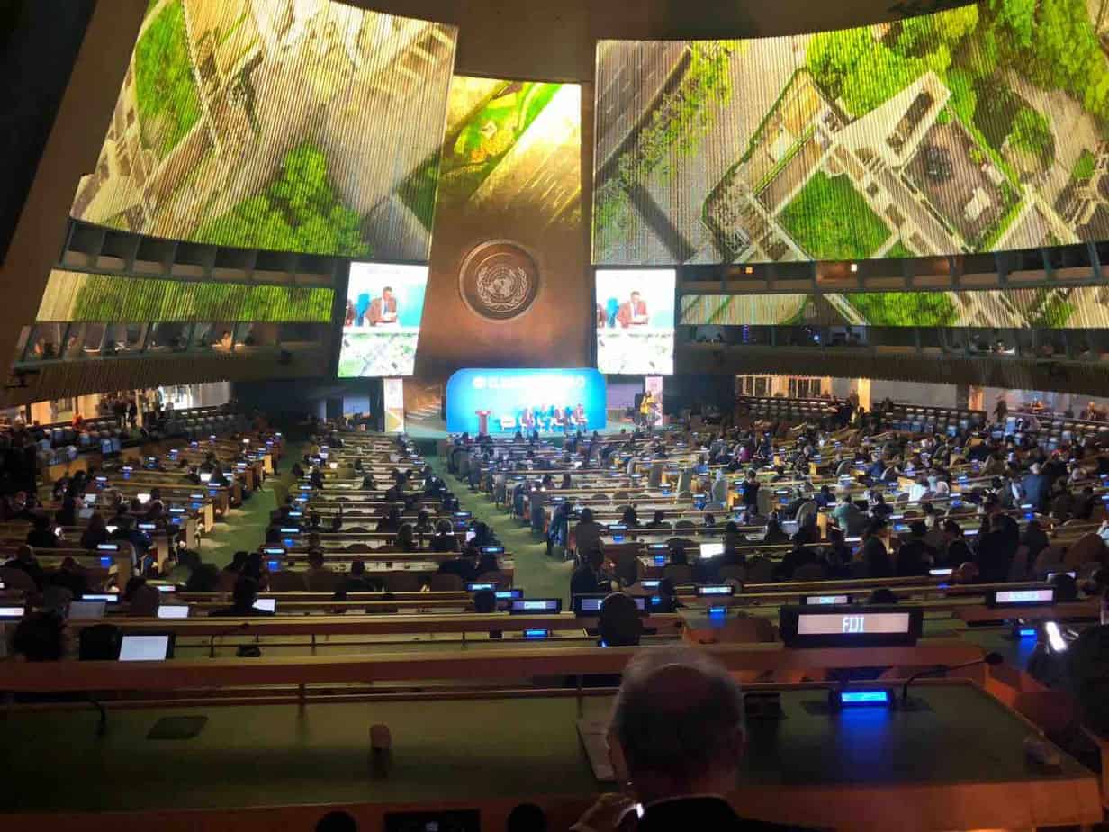 Climate and Clash in the UN General Assembly